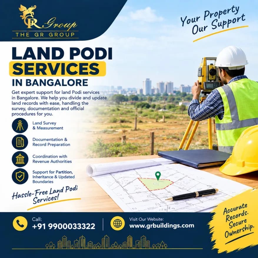 land podi services in Bangalore