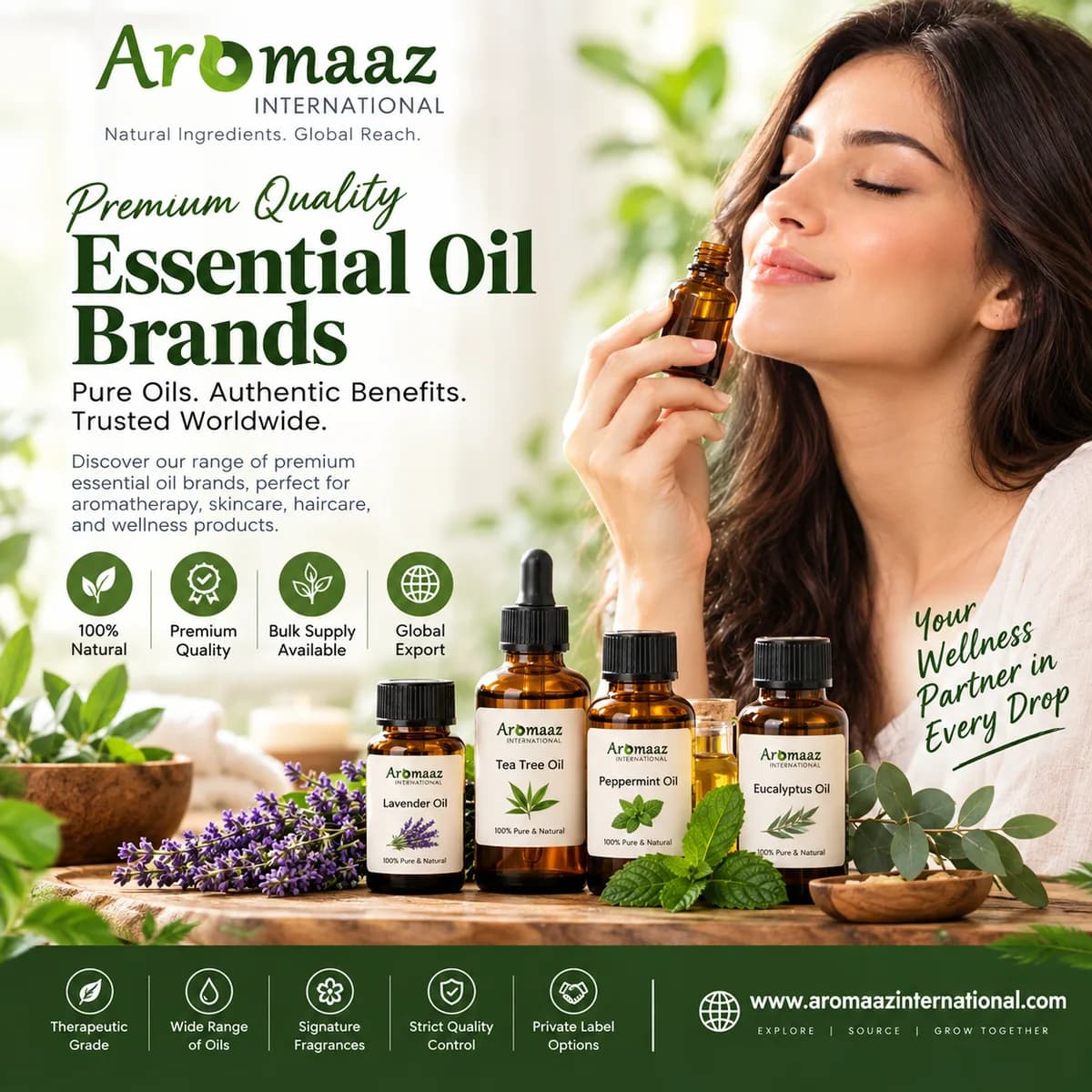 Essential Oil Brands for Bulk & Wholesale Supply