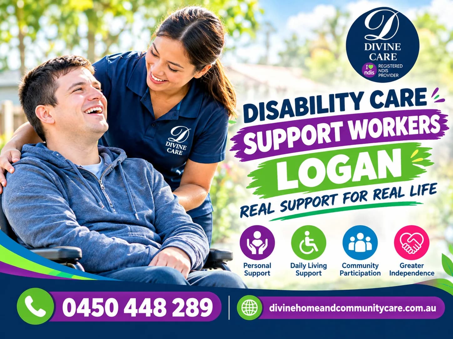 DISABILITY CARE SUPPORT WORKERS LOGAN – REAL SUPPORT FOR REAL LIFE