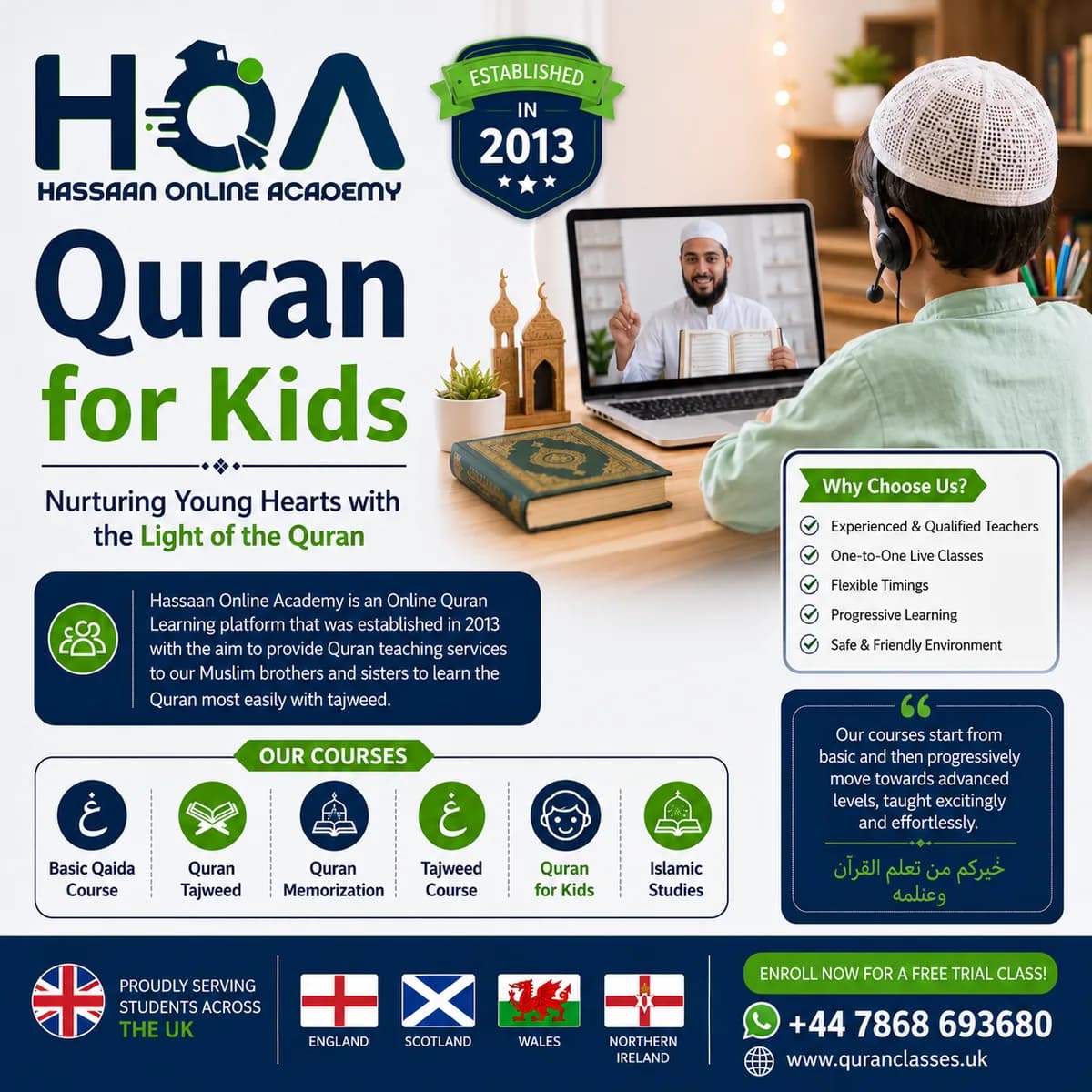 Looking for Online Quran Classes for Kids and Adults
