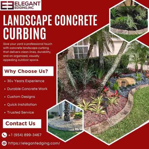 Decorative Garden Curbing Near Melbourne, FL for a Finished Look