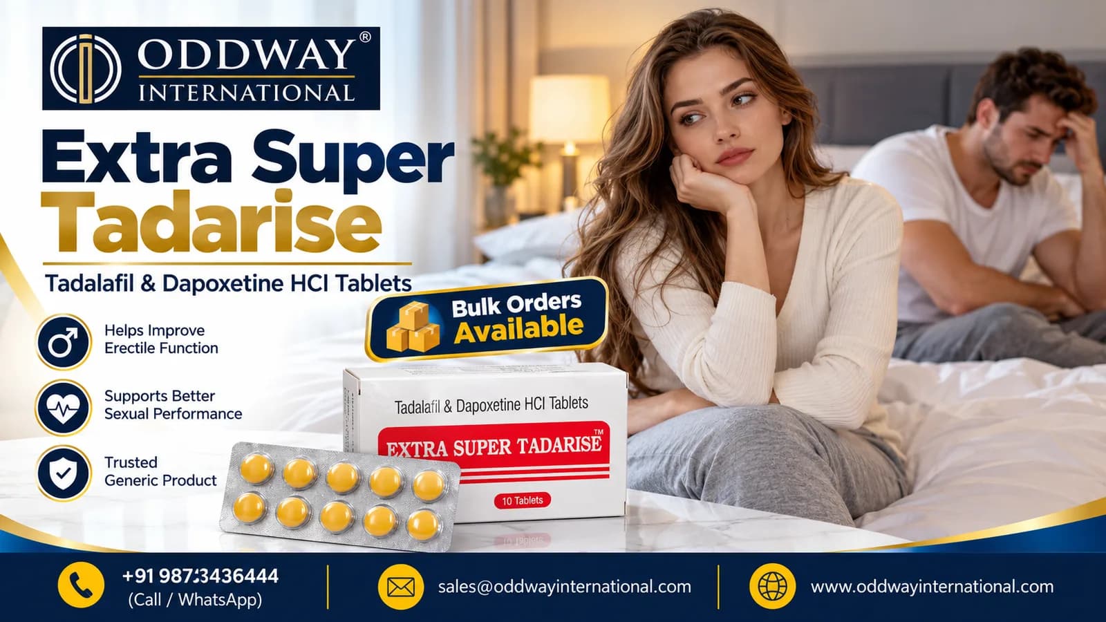 Import Extra Super Tadarise to UK for Best Pricing - Oddway