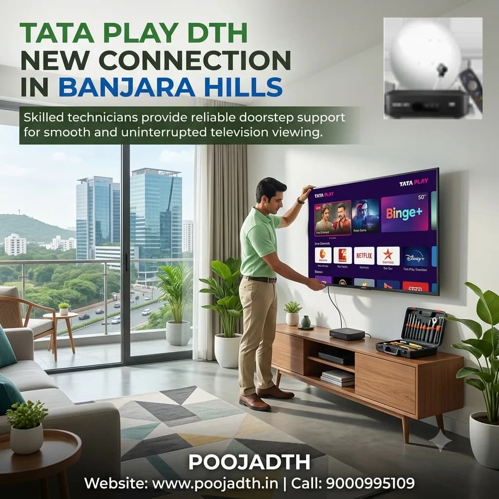 Tata Play DTH New Connection in Banjara Hills
