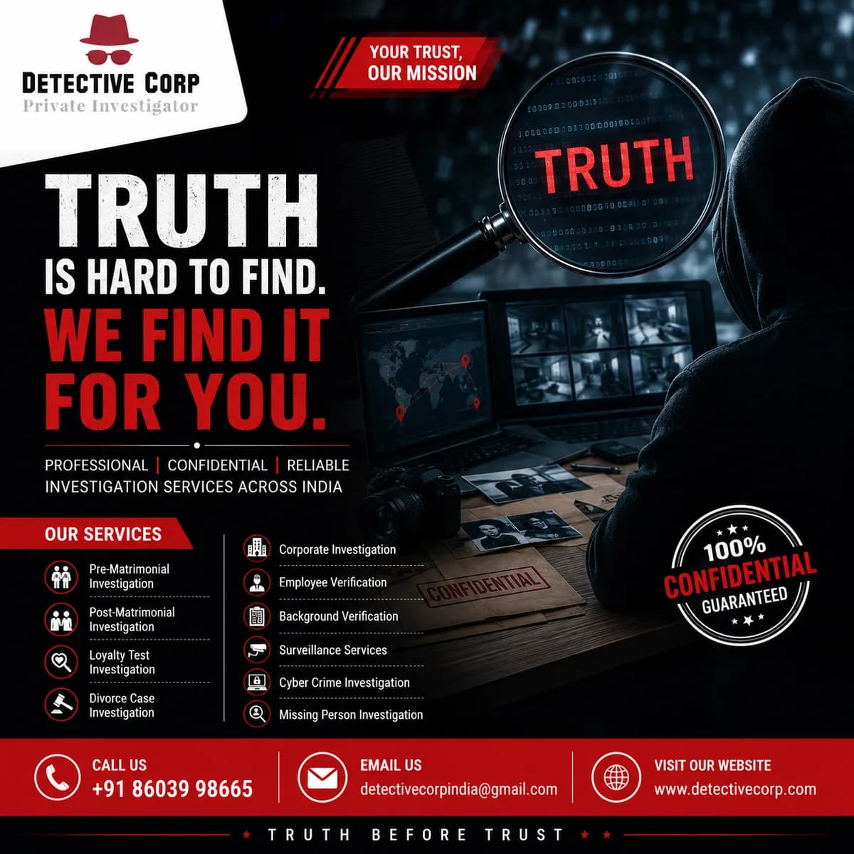 Detective Corp – India's Trusted Private Detective Agency