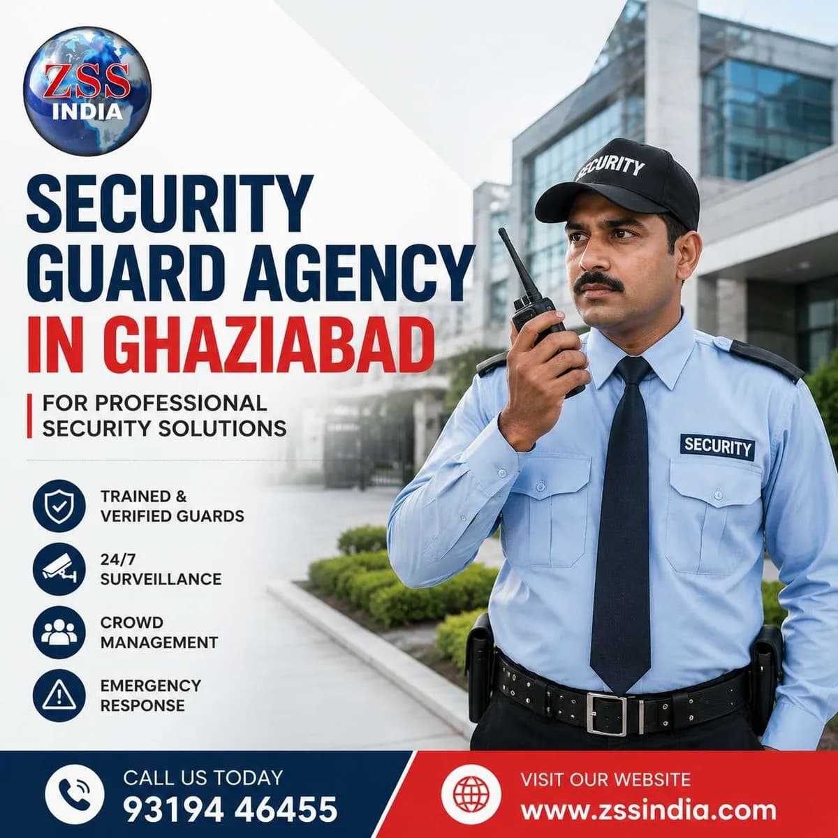 Security Guard Agency in Ghaziabad for Professional Security Solutions