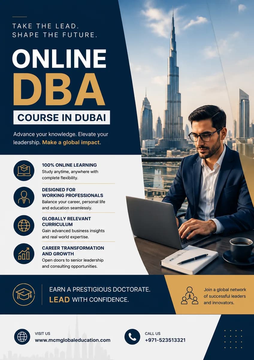 Advance Your Career with the Best Online DBA Course in Dubai