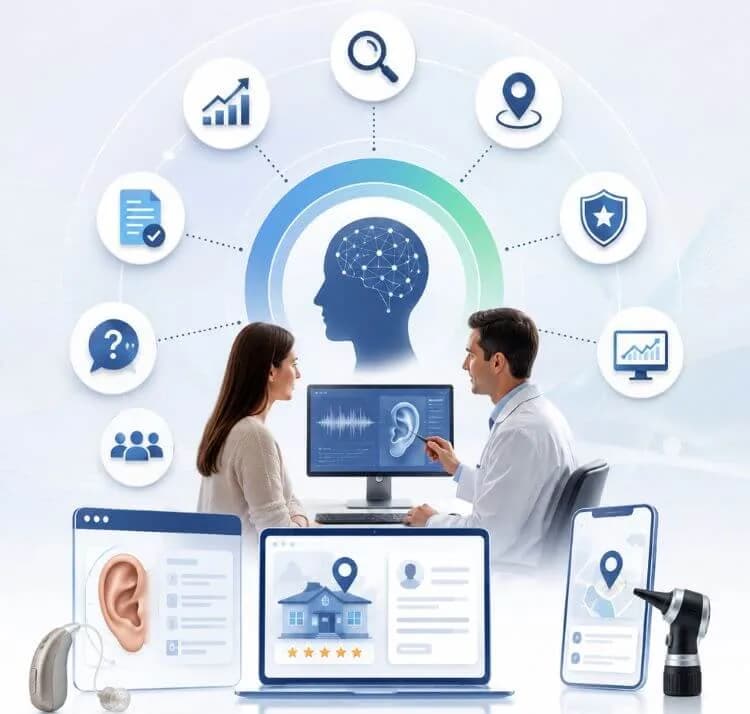 AI Search Optimization Strategies for Audiology and ENT Clinics