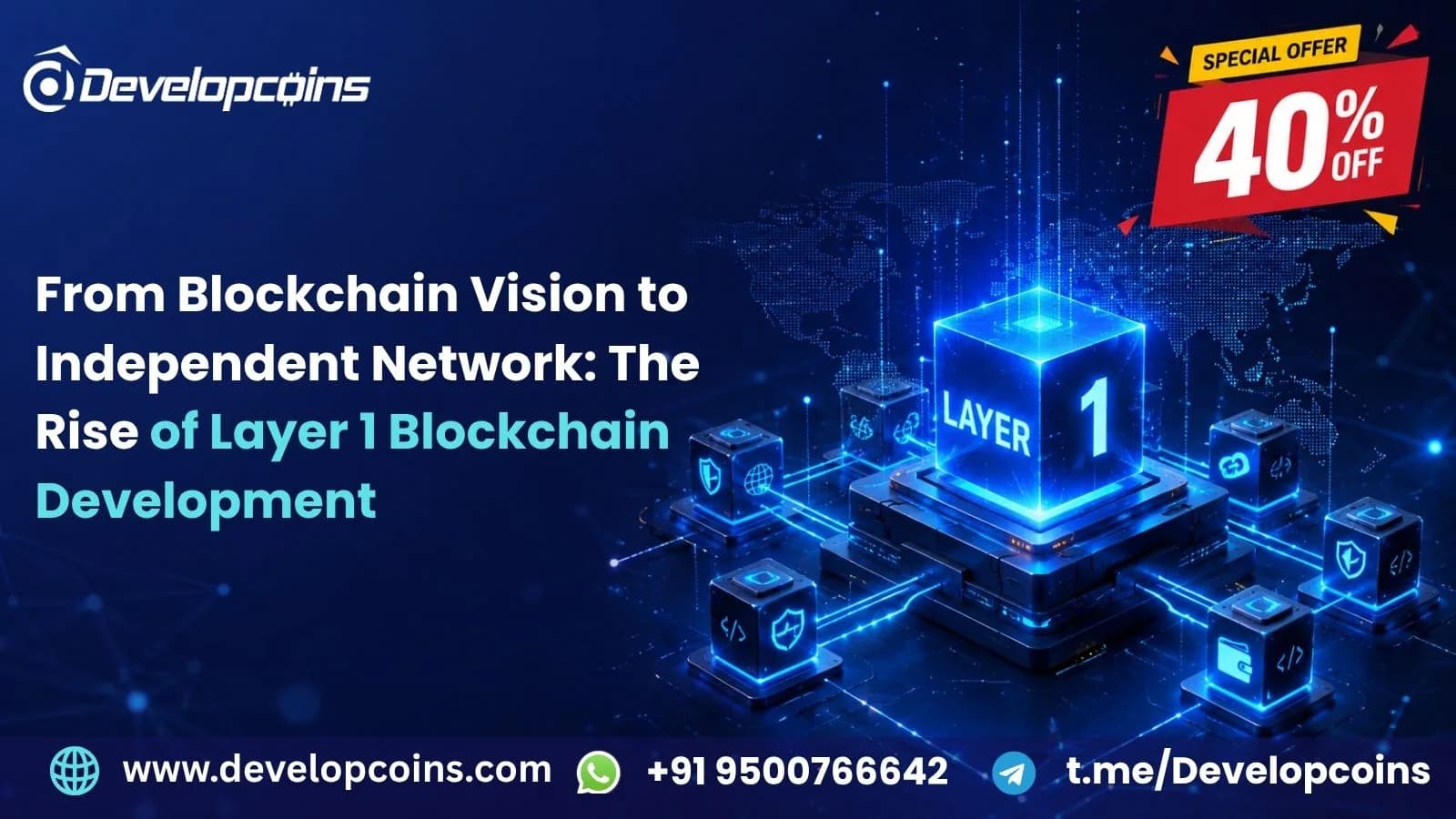 Transform Blockchain Ideas into Networks with Layer 1 Blockchain Development 