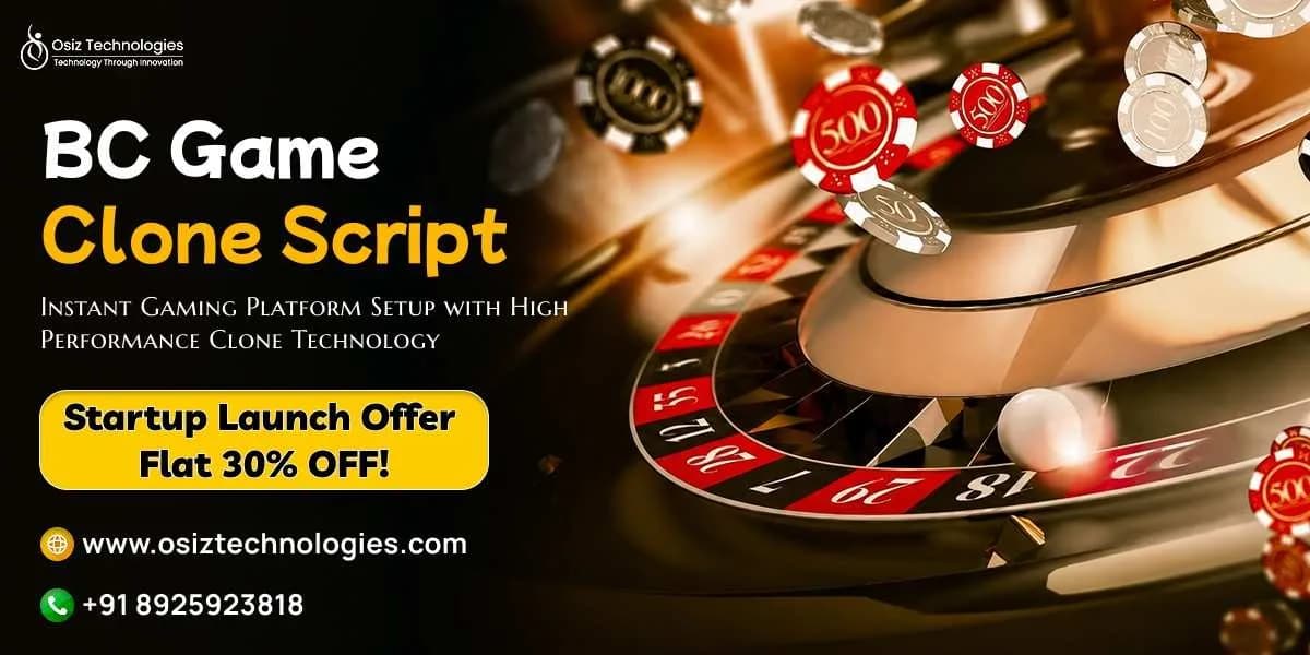 Kickstart Your iGaming Venture with BC Game Clone Script – Flat 30% OFF!