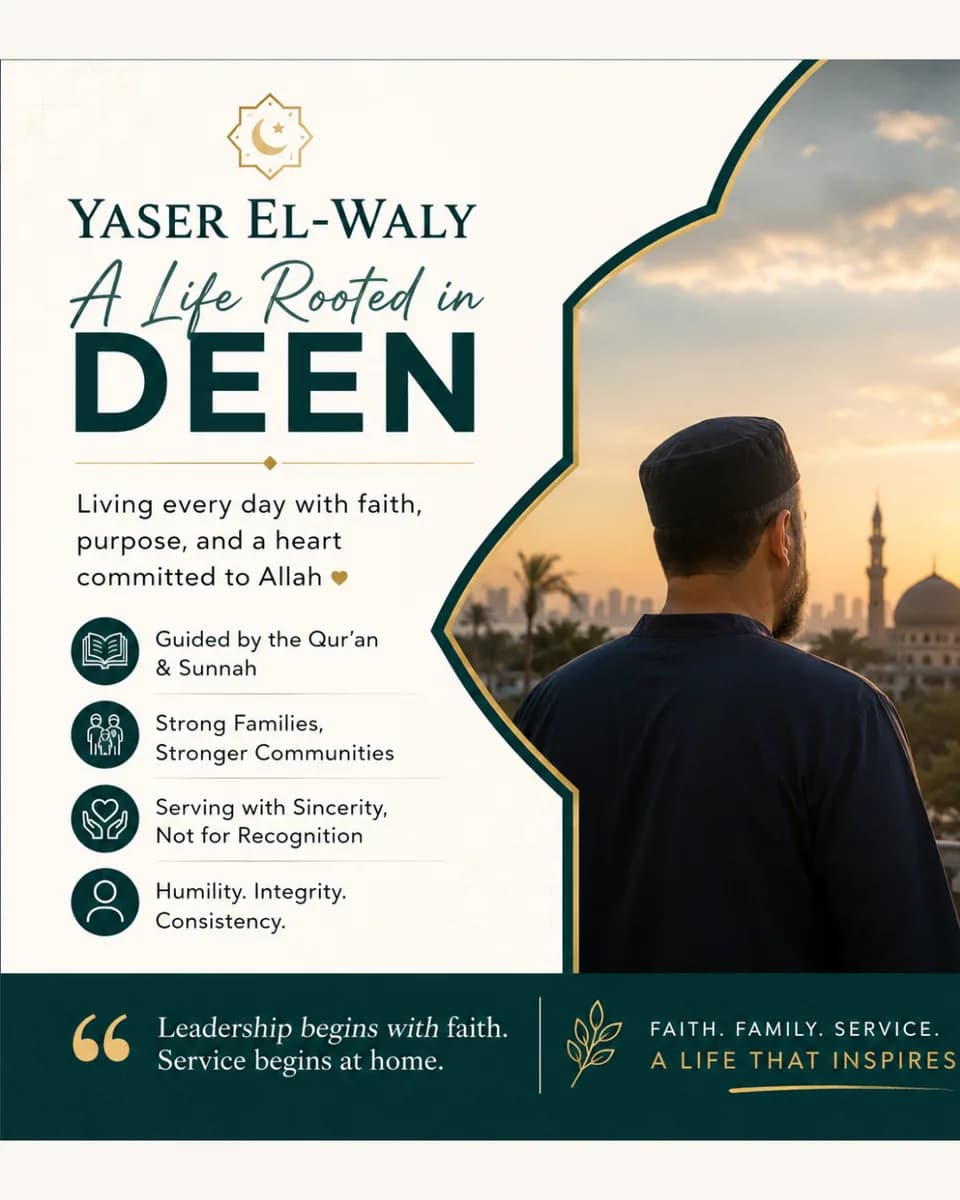 Yaser El-Waly's Faith and Integrity