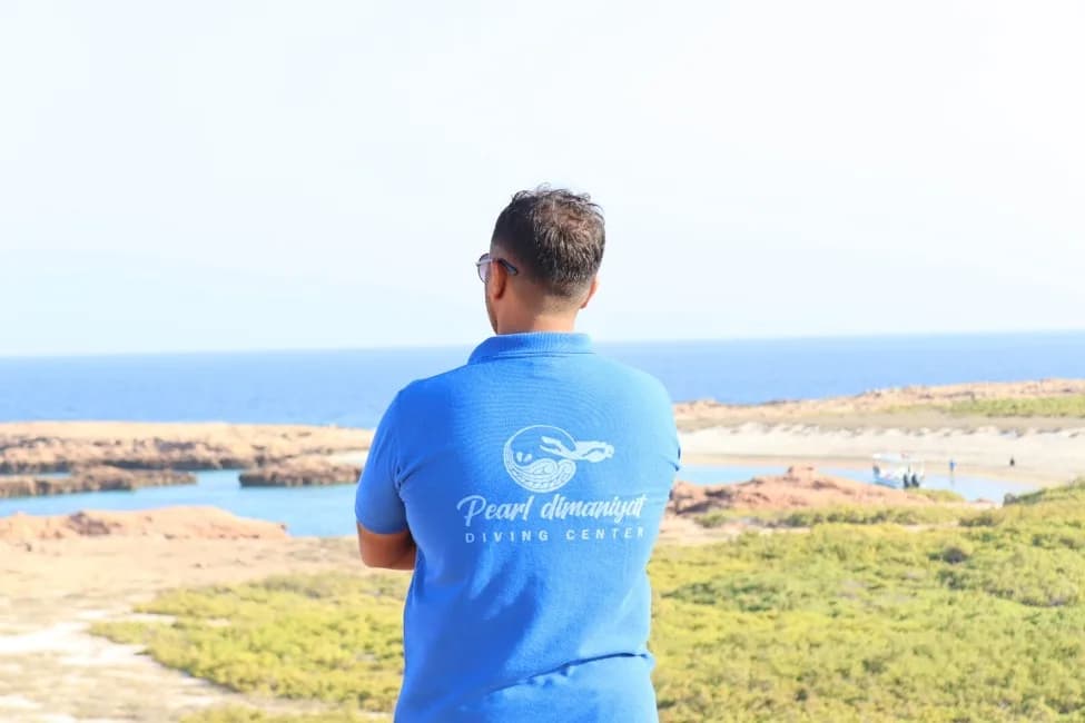 camping in dimaniyat island