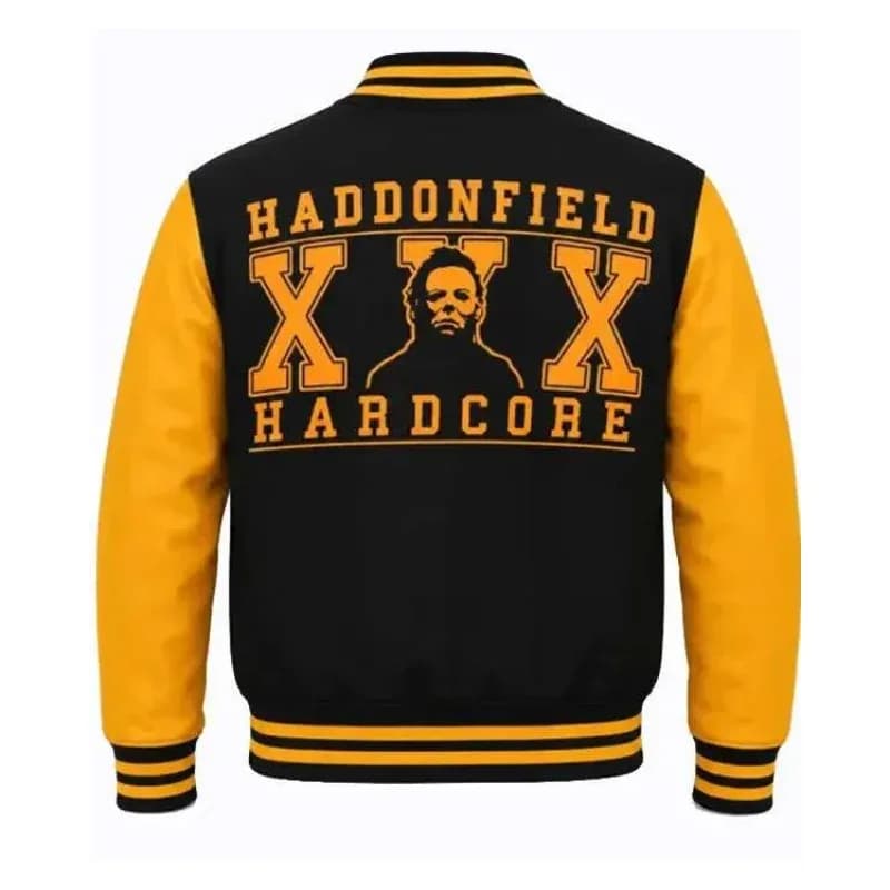 Michael Myers Halloween Haddonfield Varsity Jacket