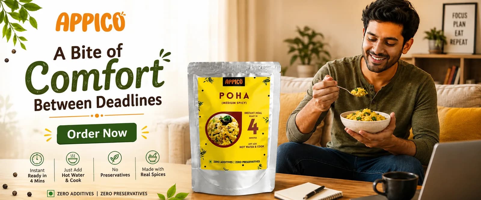 Start Your Day Deliciously with Appico’s Freeze-Dried Breakfast Meals!