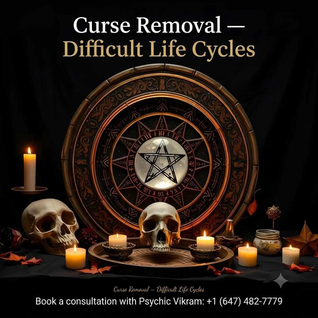 Curse Removal in Brampton: Finding Relief During a Difficult Phase of Life