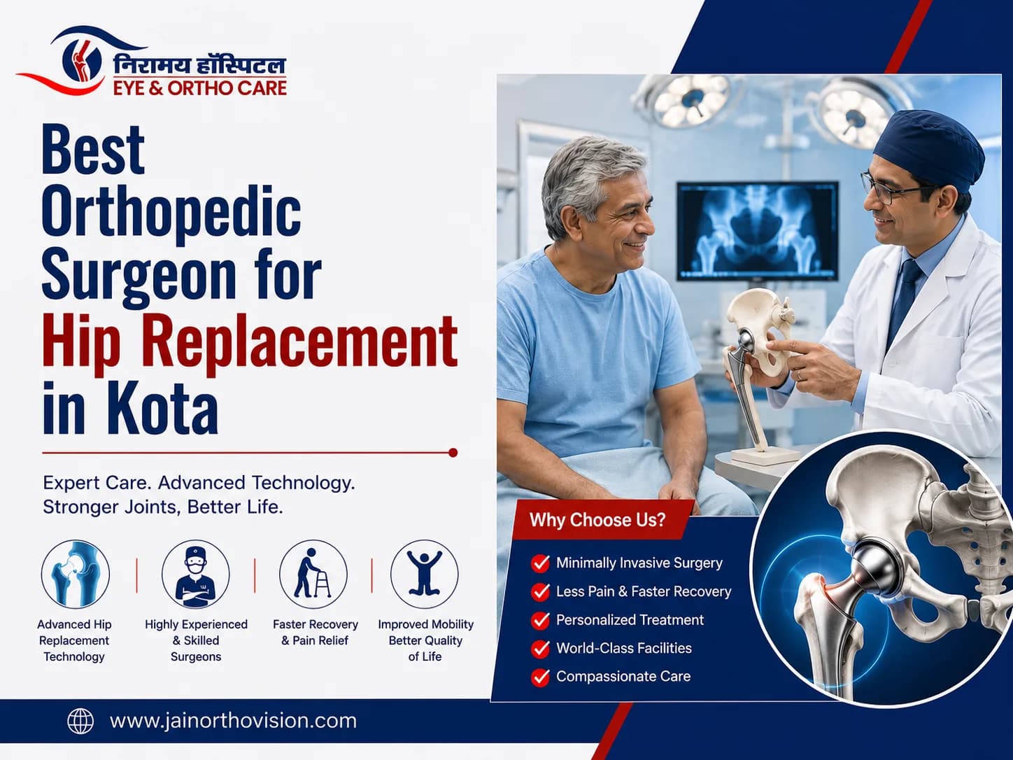 Hip Pain While Walking? Visit a Hip Osteoarthritis Clinic in Kota