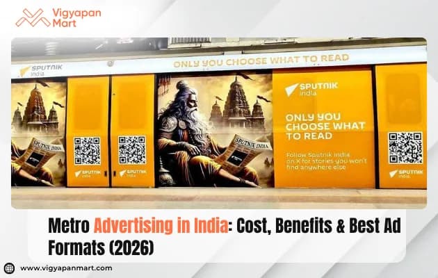 Metro Advertising in India: Cost, Benefits & Best Ad Formats (2026)