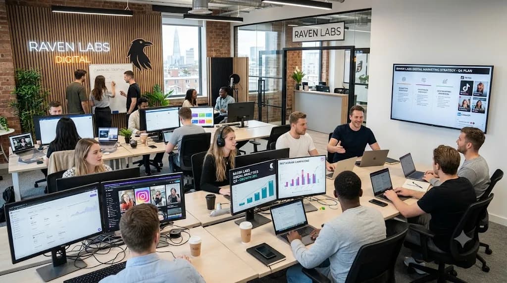 Social Media and Digital Marketing Agency - Raven Labs