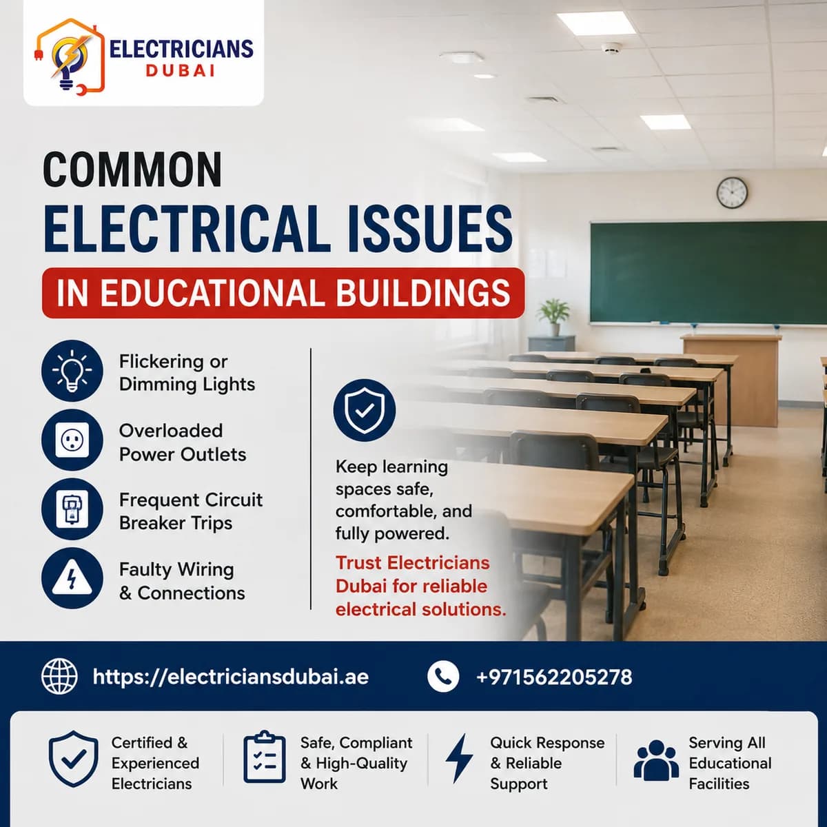 Common Electrical Issues in Educational Buildings