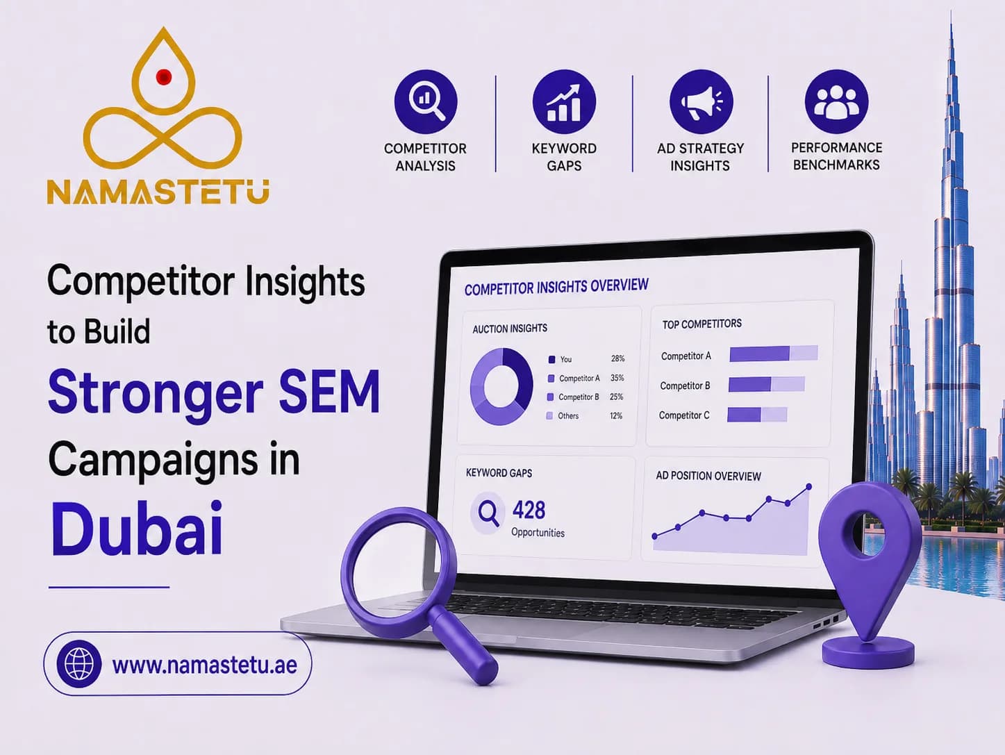Use Competitor Insights to Build Stronger SEM Campaigns in Dubai!