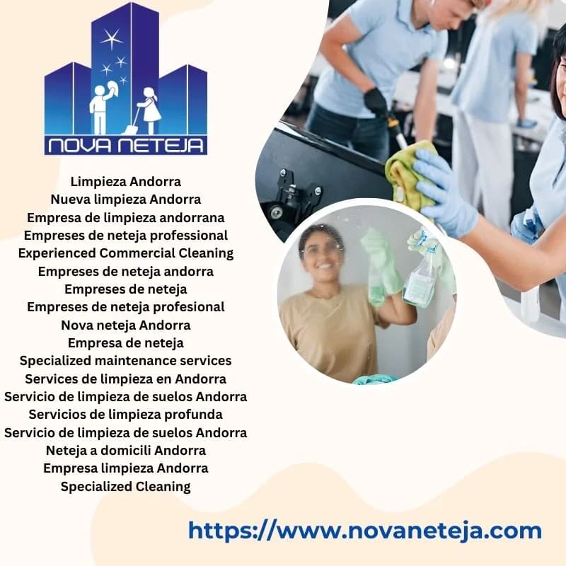 Nova Neteja: Expertos en servicios de limpieza capacitados Andorra