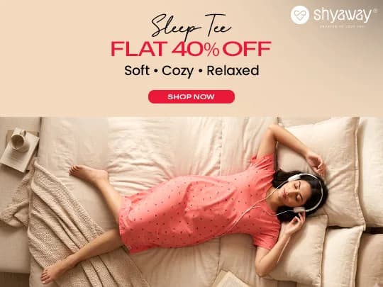 Sleep Tee Sleepwear for Women – Flat 40% OFF | Shyaway