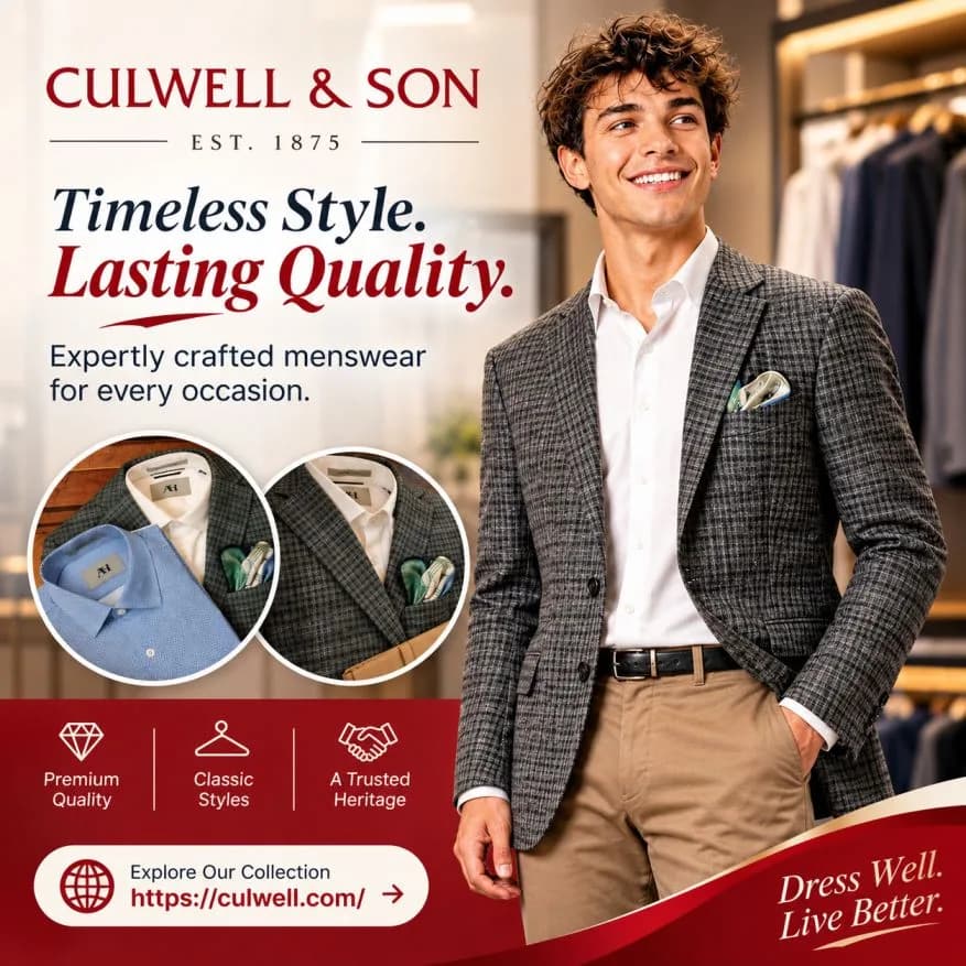 Dress Apparel and Men's Formalwear at Culwell & Son