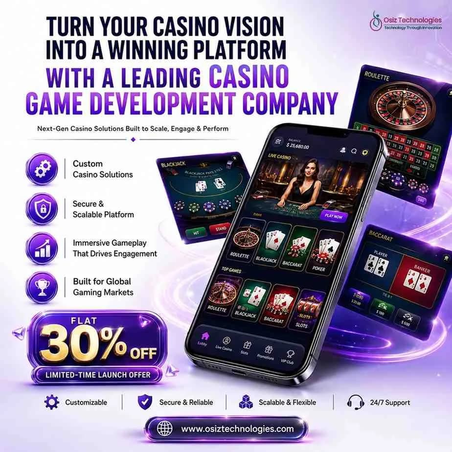 Build a Scalable Casino Gaming Platform for Today’s Players – Flat 30% OFF