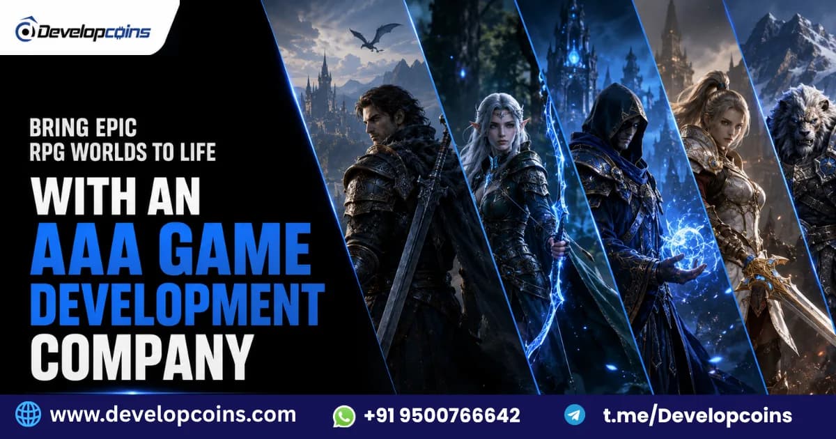 Bring Epic RPG Worlds to Life with an AAA Game Development Company