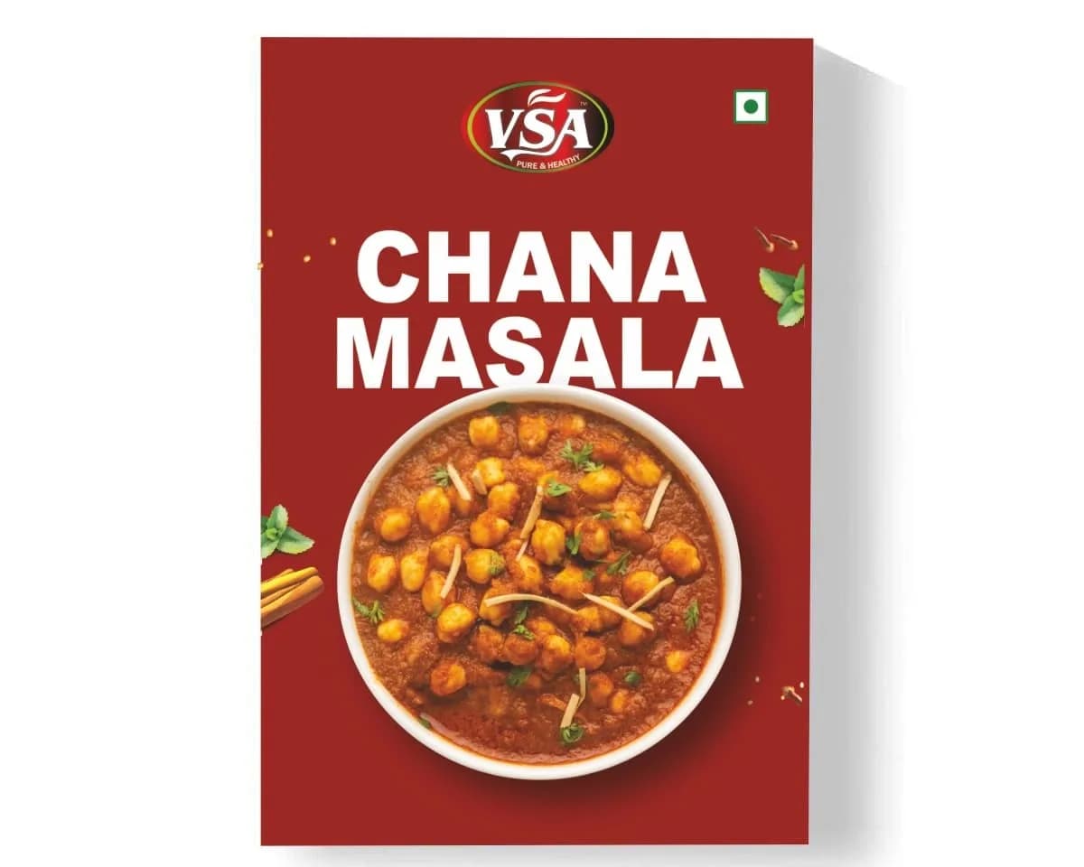 VS Agro Chana Masala Powder Online Made for Delicious Homemade Chole and Curries