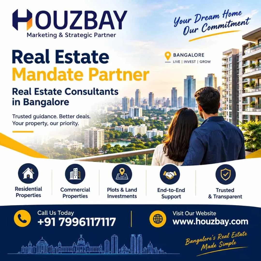 Houzbay Real Estate Mandate Partner | Real Estate Consultants in Bangalore