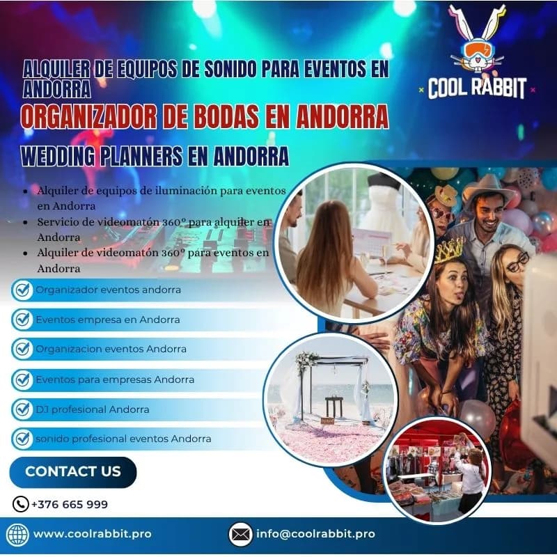 Planificador de Bodas y Eventos en Andorra para Celebraciones Únicas