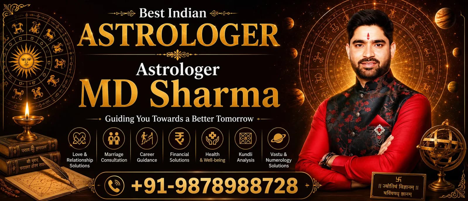 Connect with the Best Indian Astrologer - Accurate Predictions, Best Results 