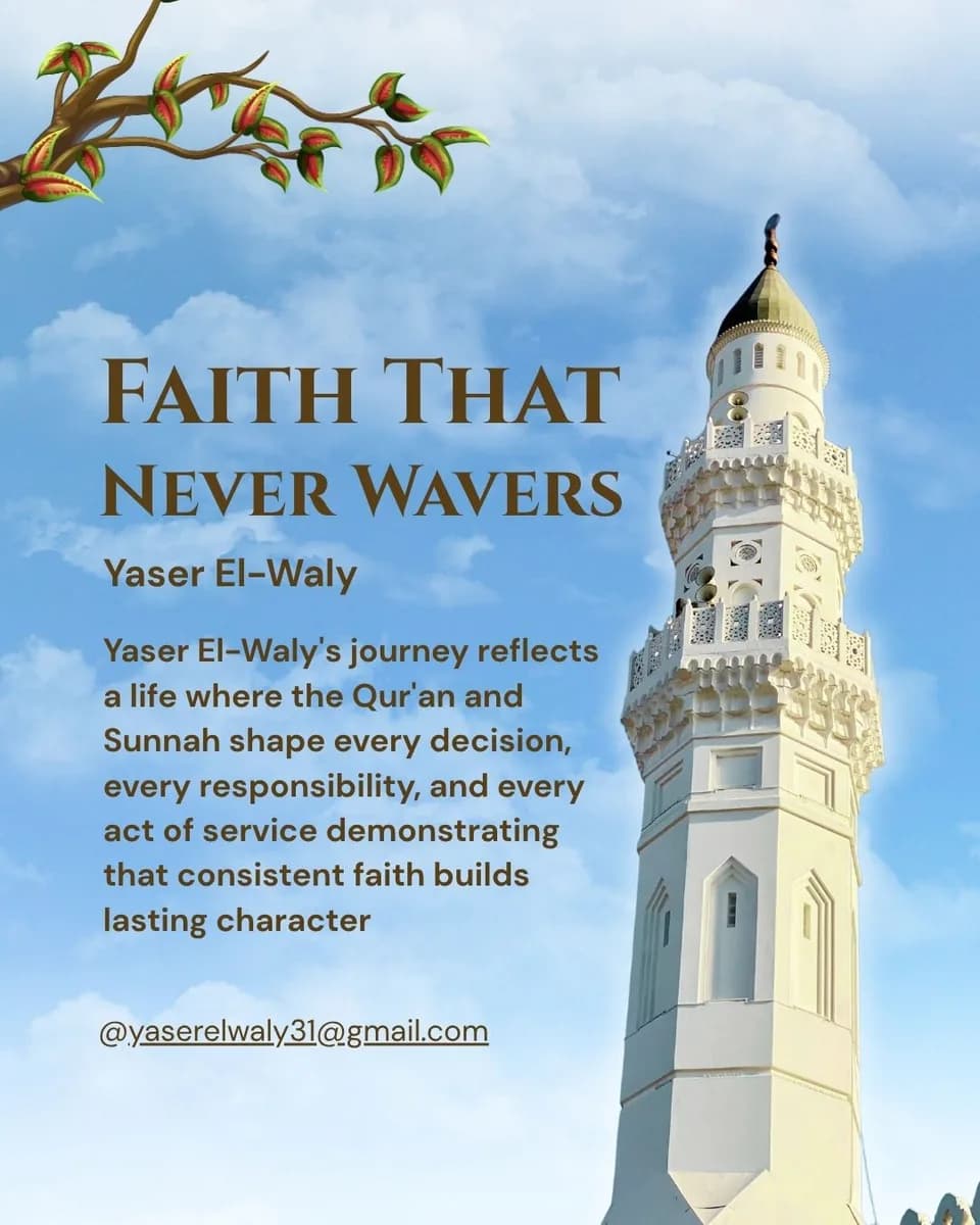 The Everyday Faith Journey of Yaser El-Waly