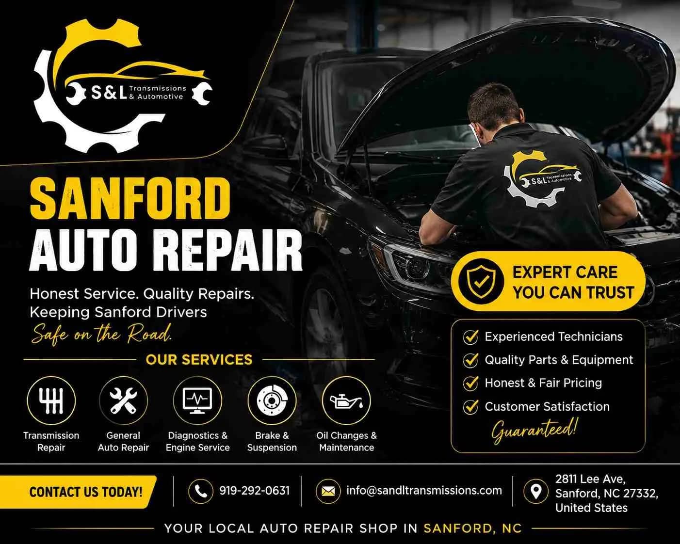 Reliable Sanford Auto Repair for Every Mile! 