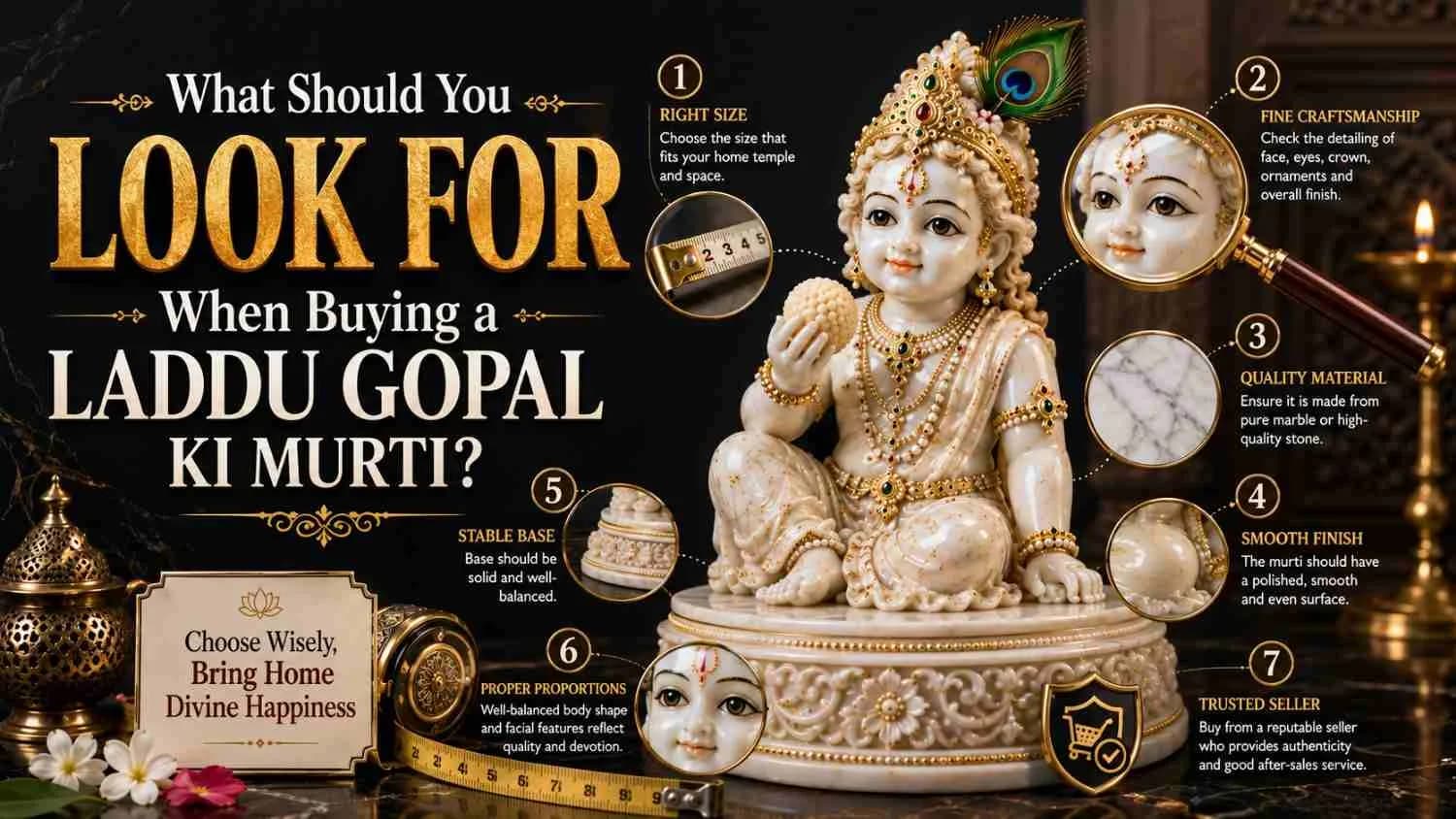 What Should You Look for When Buying a Laddu Gopal Ki Murti?