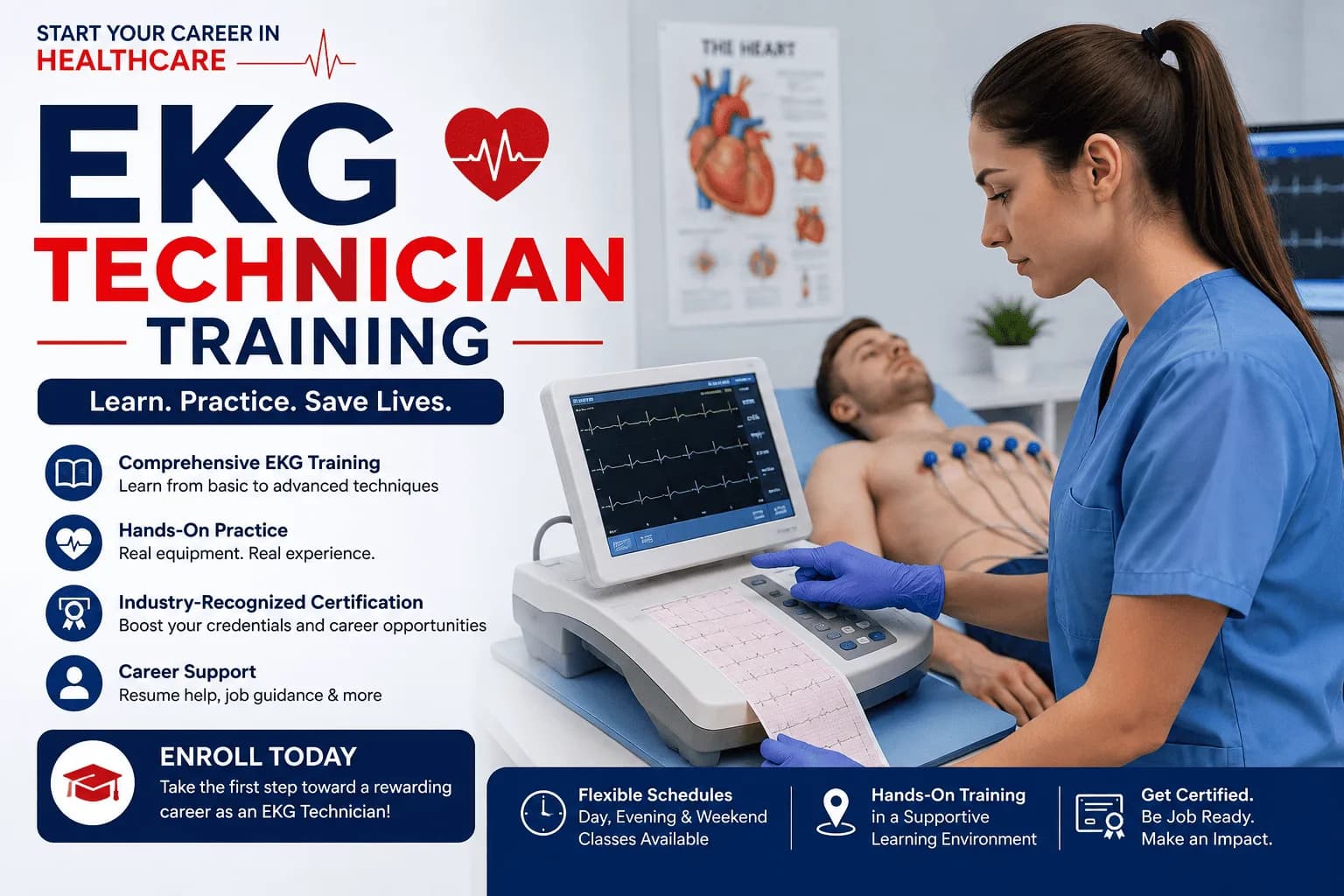 Join EKG Technician Training Manhattan – Enroll Today