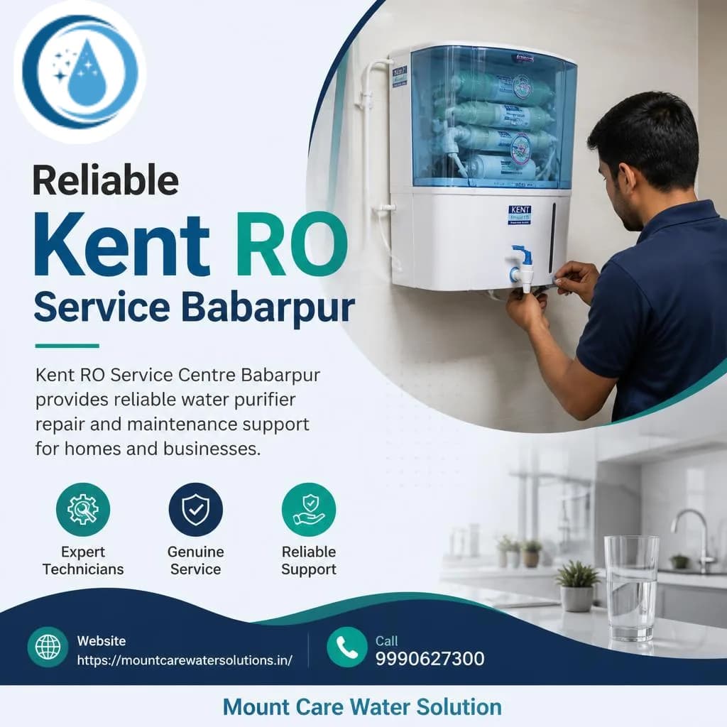 Reliable Kent RO Service Babarpur