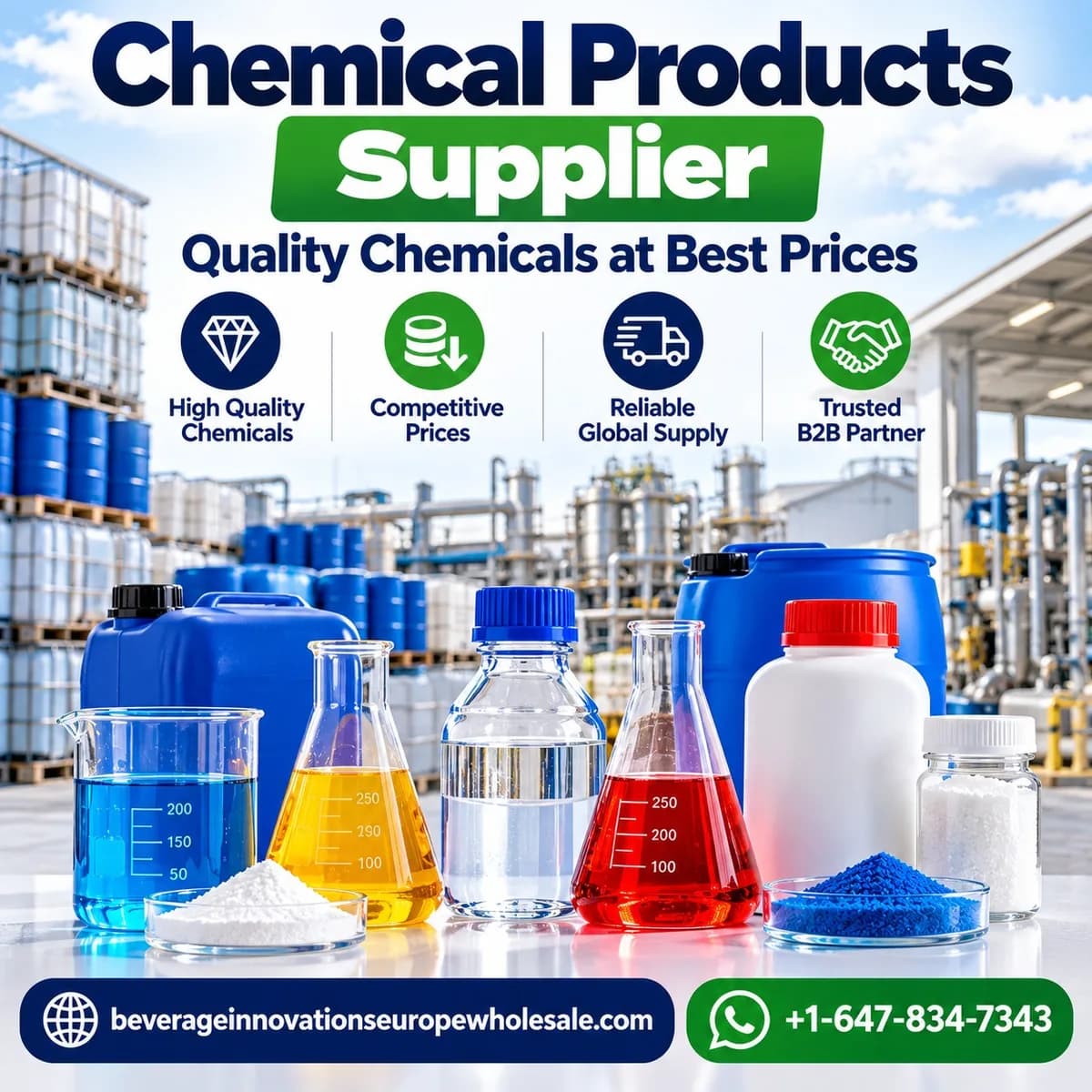 Chemical Products Supplier | Quality Chemicals at Best Prices
