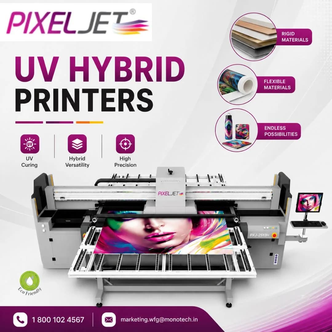 Get Advanced UV Hybrid Printers | Pixeljet®