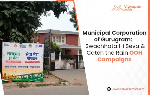  Vigyapan Mart Are Raising Public Awareness Partnered with Municipal Corporation of Gurugram