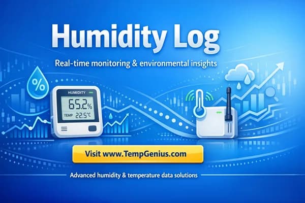 Accurate Humidity Log Solutions For Data Tracking And Compliance Across Sensitive Industries