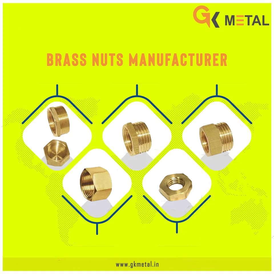 Trusted Brass Nut Manufacturer and Supplier in Jamnagar India