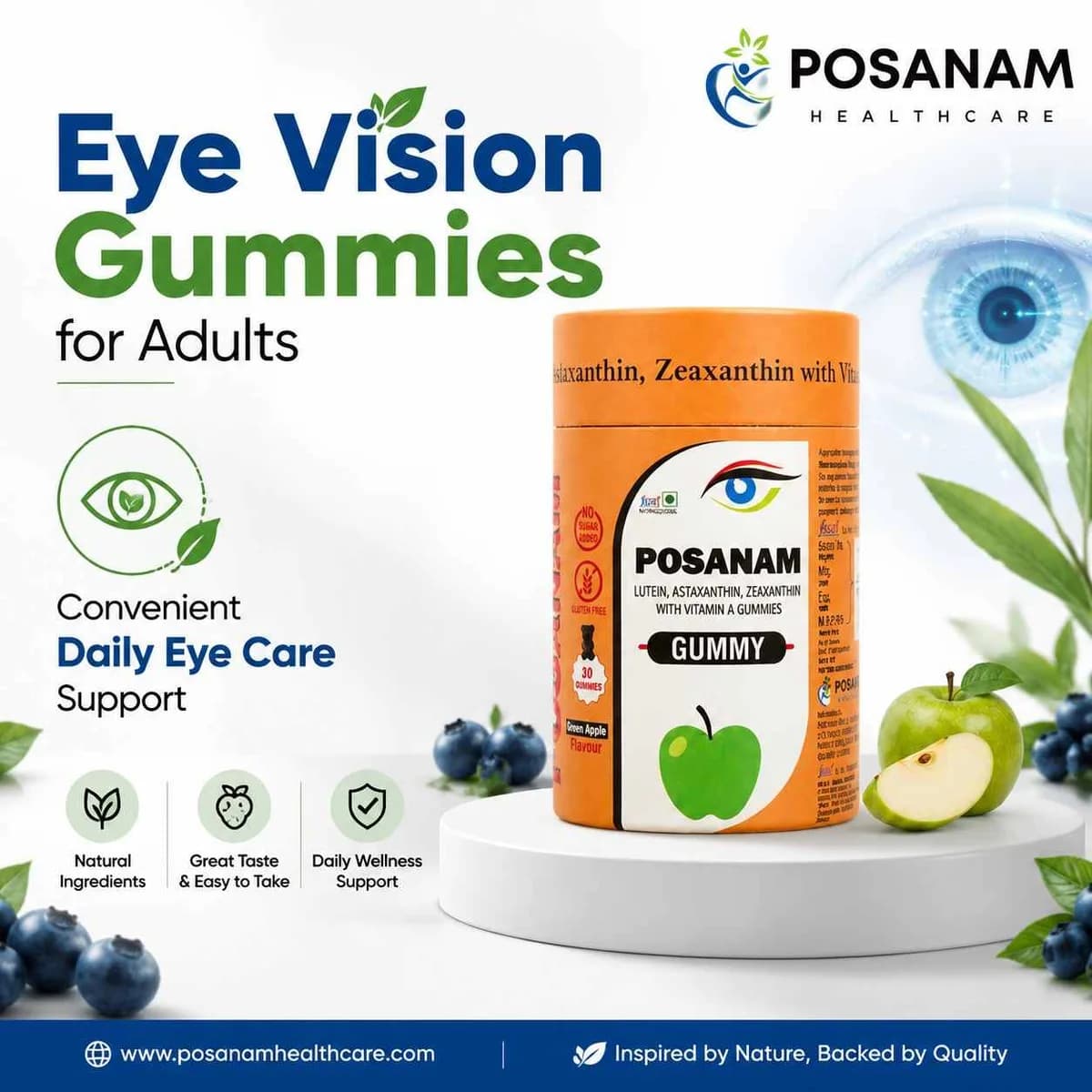 Add Convenient Eye Care Support to Your Daily Wellness Routine