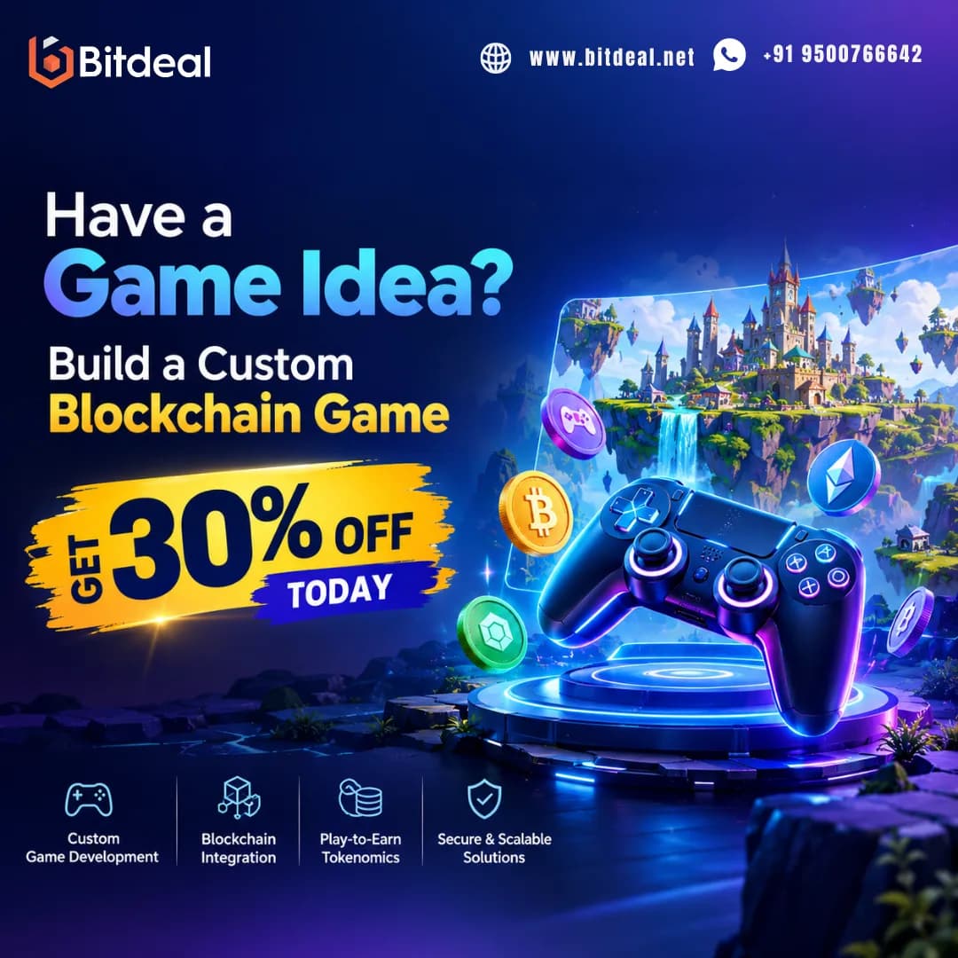Have a Game Idea? Build a Custom Blockchain Game - Get 30% Off Today