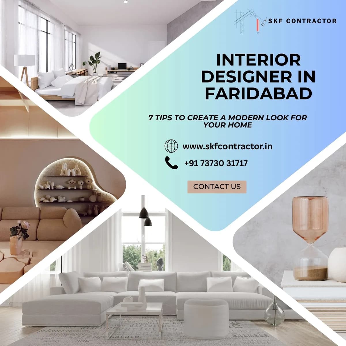Bring Fresh Style and Comfort to Your Home with Interior Designer In Faridabad