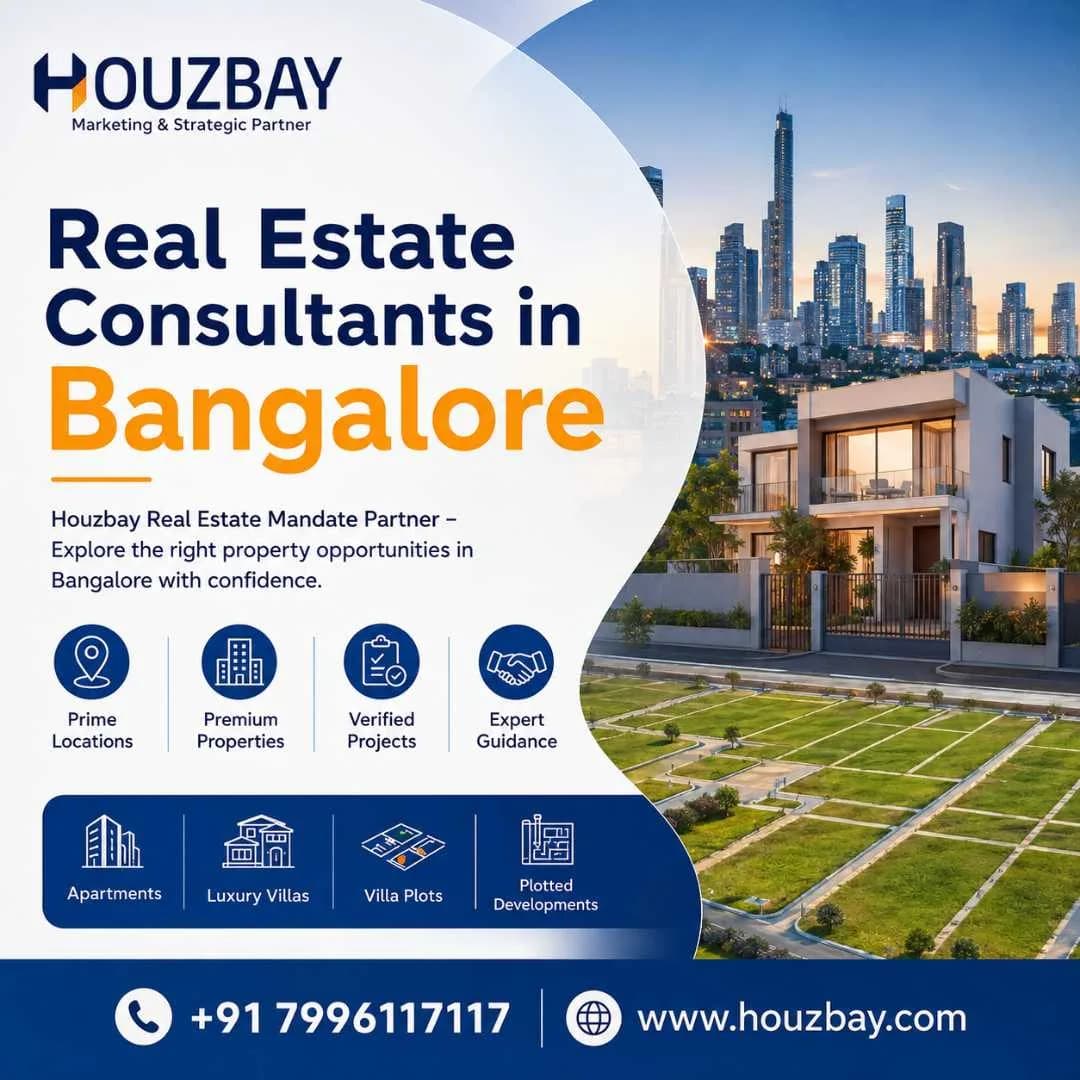 Houzbay Real Estate Mandate Partner | Real Estate Consultants in Bangalore