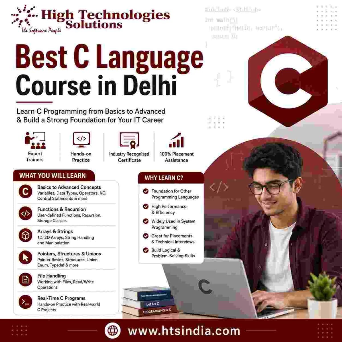 C Programming Classes in Delhi with Practical Learning