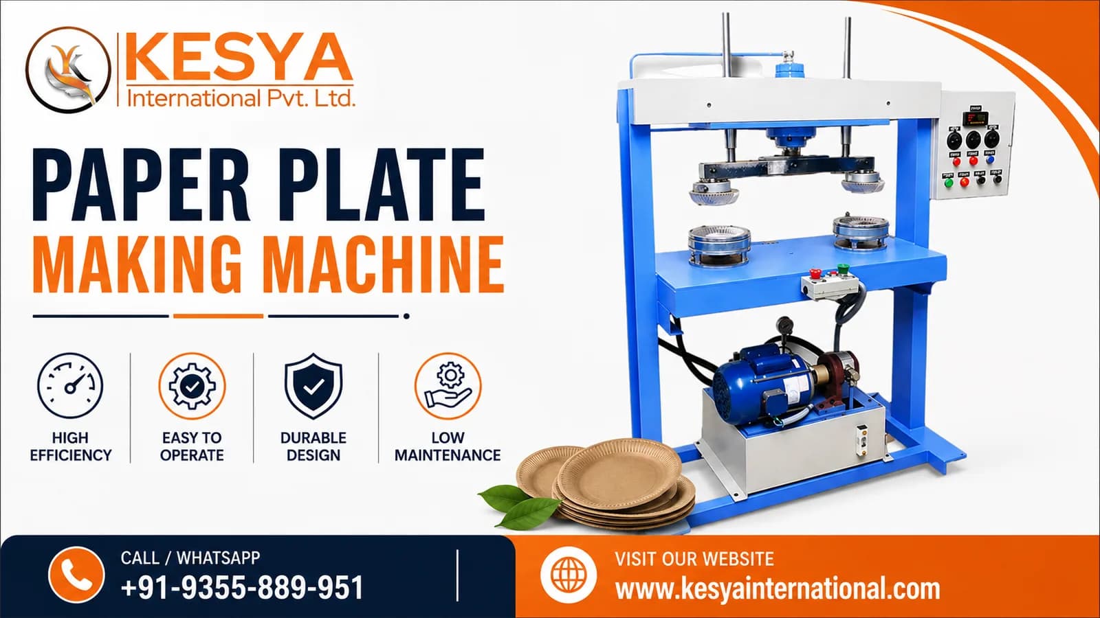 Paper Plate Making Machine
