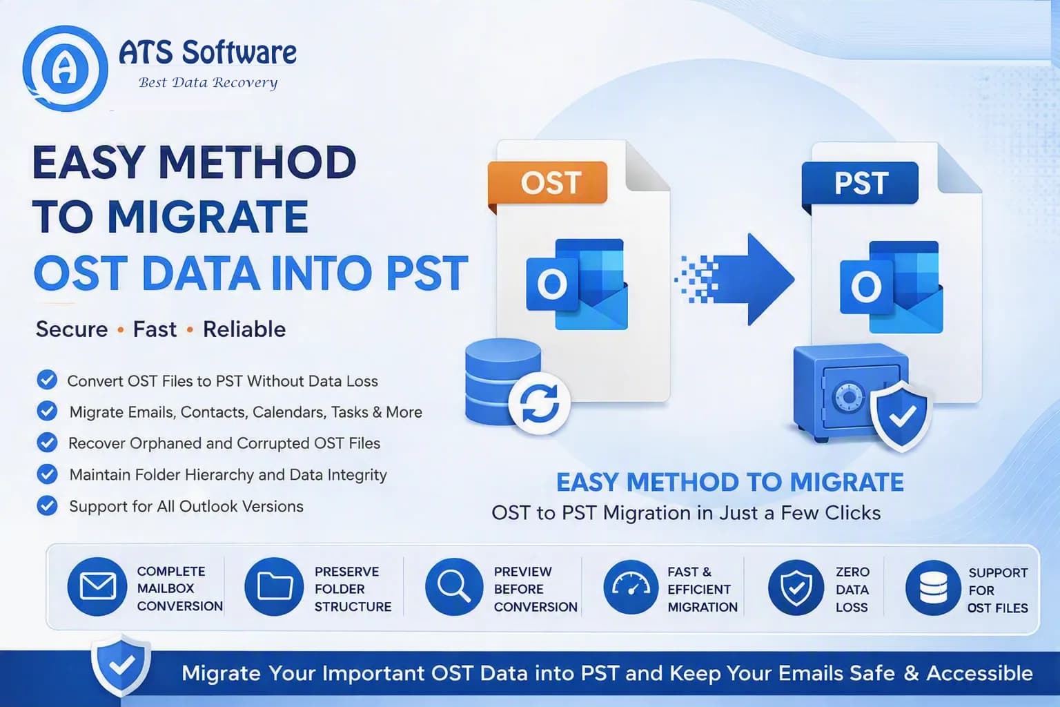 Reliable Solution for Migrate Exchange OST File