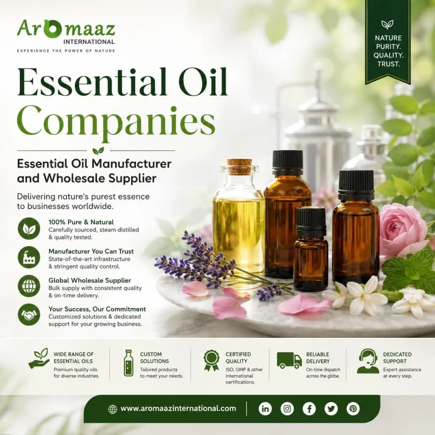 Which Essential Oil Companies Offer Bulk Supply